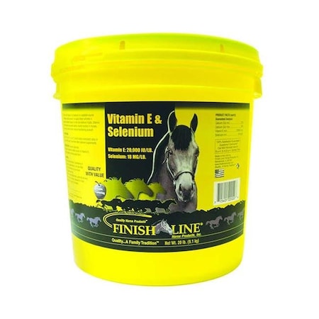 Finish Line 3172 Vitamin E & Selenium Horses Diet - 20 Lbs